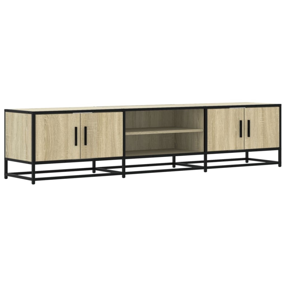 Mueble para TV madera de ingeniería roble Sonoma 180x35x41