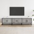 Mueble para TV madera de ingeniería gris Sonoma 180x35x41