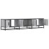 Mueble para TV madera de ingeniería gris Sonoma 180x35x41