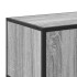 Mueble para TV madera de ingeniería gris Sonoma 180x35x41