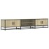 Mueble para TV madera de ingeniería roble Sonoma 210x35x41