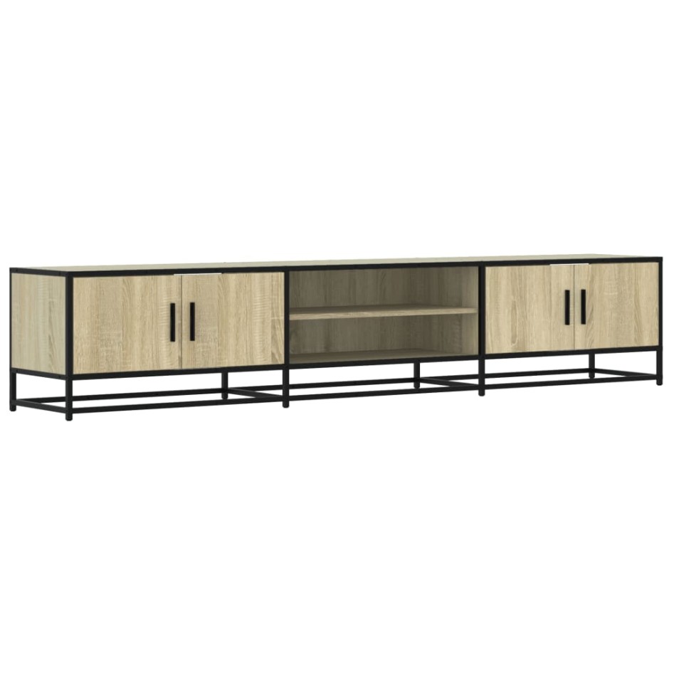 Mueble para TV madera de ingeniería roble Sonoma 210x35x41