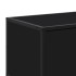 Mueble para TV madera de ingeniería negro 240x35x41
