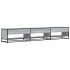 Mueble de TV madera de ingeniería gris Sonoma 270x40x46