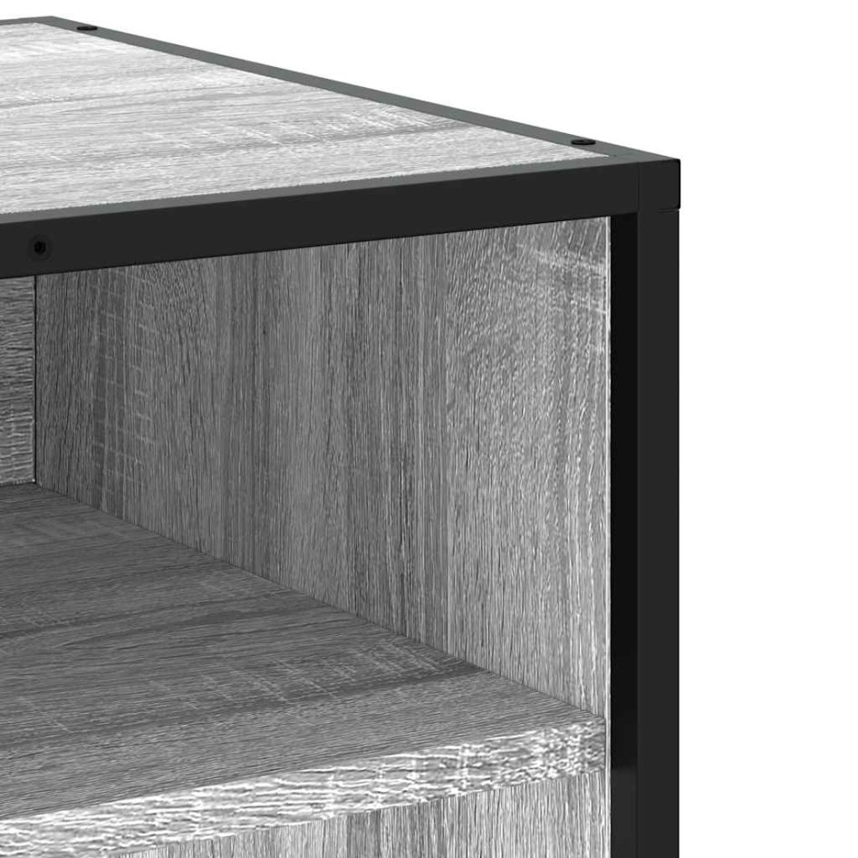 Mueble de TV madera de ingeniería gris Sonoma 270x40x46