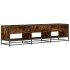 Mueble para TV madera de ingeniería roble ahumado 180x40x46