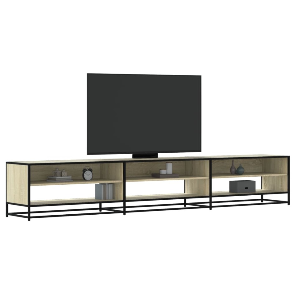 Mueble para TV madera de ingeniería roble Sonoma 270x40x46