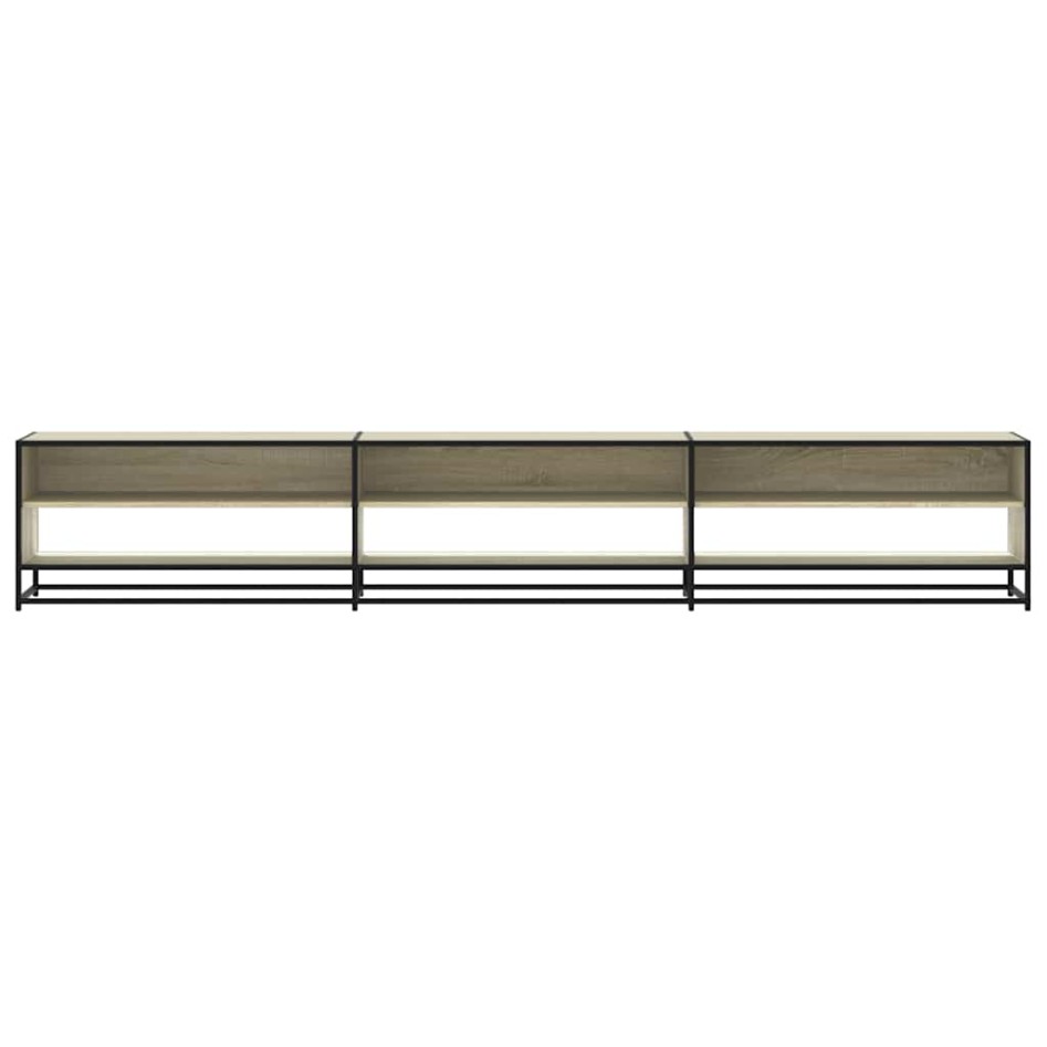 Mueble para TV madera de ingeniería roble Sonoma 270x40x46