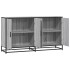 Aparador madera de ingeniería gris Sonoma 134x35x76