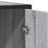 Aparador madera de ingeniería gris Sonoma 134x35x76