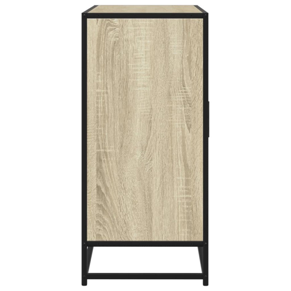 Aparador de madera de ingeniería roble Sonoma 92x35x76