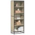 Estantería madera de ingeniería roble Sonoma 60x35x170,5