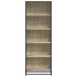 Estantería madera de ingeniería roble Sonoma 60x35x170,5