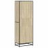 Estantería madera de ingeniería roble Sonoma 60x35x170,5