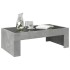 Mesa de centro con Infinity LED gris hormigón 90x50x30