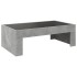 Mesa de centro con Infinity LED gris hormigón 90x50x30