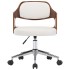Silla comedor giratoria madera curvada cuero sintético