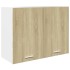 Set de muebles de cocina 7 pzas madera ingeniería roble