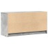 Mueble de TV LED madera ingeniería gris hormigón 100x34x50