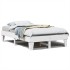 Estructura de cama sin colchón madera de pino blanco 135x190