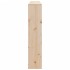 Cabecero de cama con almacenaje madera maciza de pino 200
