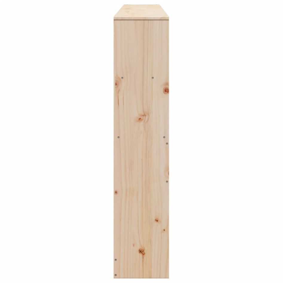 Cabecero de cama con almacenaje madera maciza de pino 200