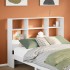 Cabecero de cama almacenaje madera maciza pino blanco 160