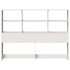 Cabecero de cama almacenaje madera maciza pino blanco 160