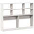 Cabecero de cama almacenaje madera maciza pino blanco 160