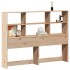 Cabecero de cama con almacenaje madera maciza de pino 140