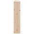 Cabecero de cama con almacenaje madera maciza de pino 140