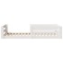 Cama sin colchón madera maciza de pino blanca 70x140