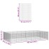 Recinto corral animales 24 paneles hierro galvanizado 54x80