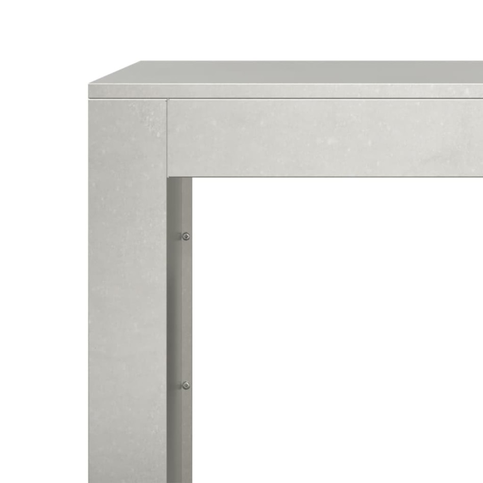 Leñero de acero inoxidable 60x40x60