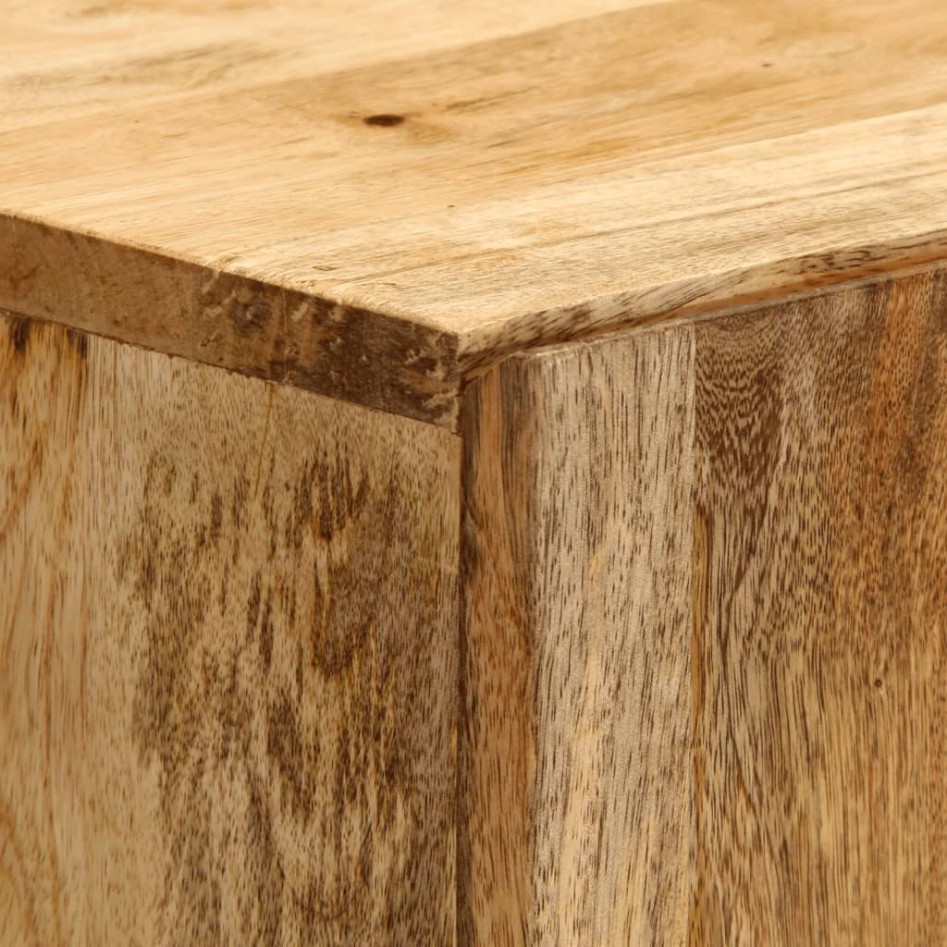 Aparador de madera maciza de mango 53x35x72