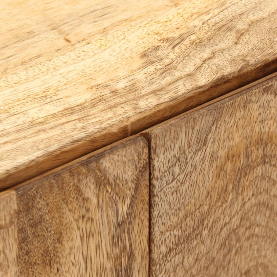 Aparador de madera maciza de mango 53x35x72