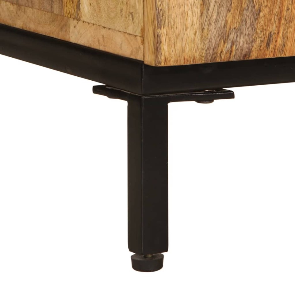Aparador de madera maciza de mango 53x35x72