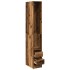 Armario de madera de ingeniería madera envejecida 30x50x200