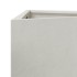 Jardineras triangulares 2 uds acero inoxidable 50x43x75