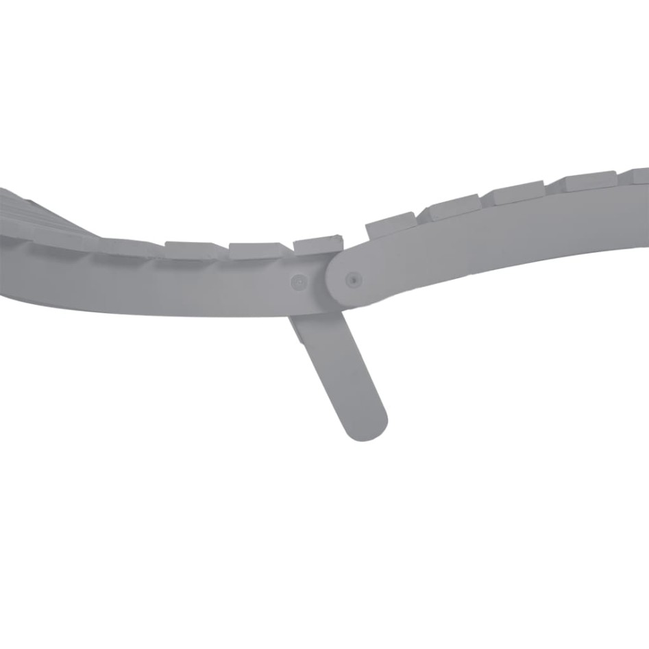 Tumbonas con mesa 2 unidades madera maciza de acacia