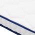 Colchón de espuma viscoelástica blanco 100x200x17