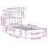 Cama con estantería sin colchón madera maciza de pino 90x190