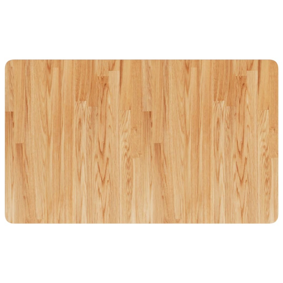 Banco de trabajo rectangular madera maciza 100x60x(71,5-98)