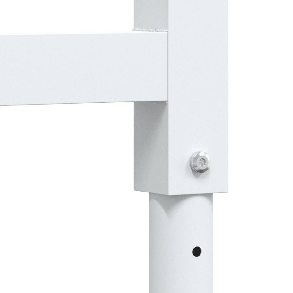 Banco de trabajo rectangular madera maciza 100x60x(71,5-98)