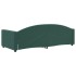 Sofá cama sin colchón terciopelo verde oscuro