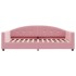 Sofá cama terciopelo rosa 100x200