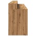 Escritorio con LED madera ingeniería roble artisian