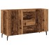 Aparador de madera de ingeniería envejecida 100x36x60