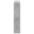 Estantería madera de ingeniería gris hormigón 137,5x29x137,5