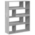 Estantería de madera de ingeniería gris Sonoma 100x33x125,5